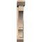 Ekena Millwork Balboa Slat Smooth Bracket w/ Offset Brace, Douglas Fir, 5 1/2"W x 28"D x 32"H BKT0604X28X32BOA06SDF - alternate 4